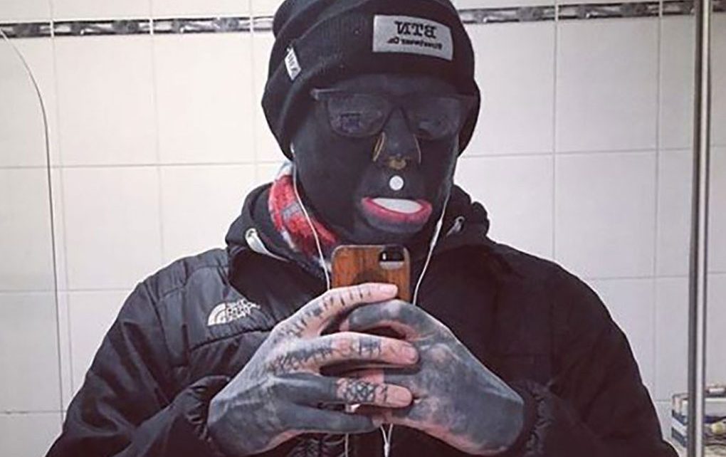 White Man Becomes Black: Tattoo Addict Eli Ink Covers His Entire Body With Ink – Ruula Blog